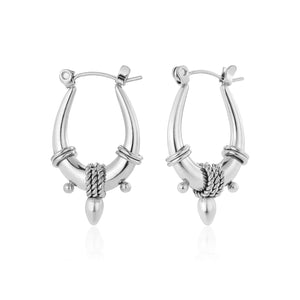 Ibiza Sun Hoops Silber Ibiza Sun Hoops Silber