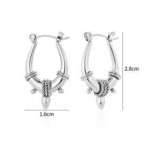 Ibiza Sun Hoops Silber Ibiza Sun Hoops Silber