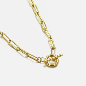 Kapitelschloss Halskette Gold Kapitelschloss Halskette Gold