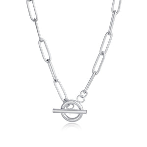 Kapitelschloss Halskette Silber Kapitelschloss Halskette Silber