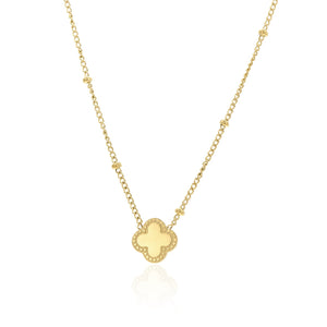 Kleeblatt Halskette Gold Kleeblatt Halskette Gold
