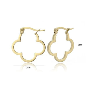 Kleeblatt Hoops Gold Kleeblatt Hoops Gold