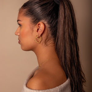 Kleeblatt Hoops Gold Kleeblatt Hoops Gold