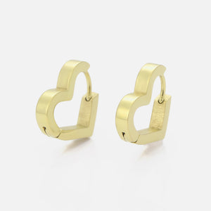 Kleines Herz Ohrstecker Gold Kleines Herz Ohrstecker Gold