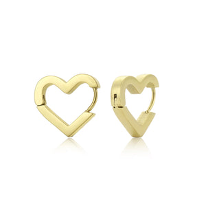 Kleines Herz Ohrstecker Gold Kleines Herz Ohrstecker Gold