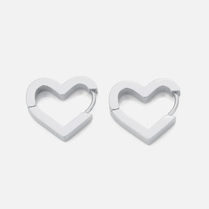 Kleines Herz Ohrstecker Silber Kleines Herz Ohrstecker Silber