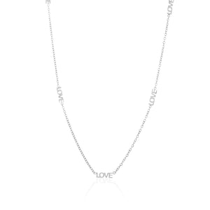 Love Halskette Silber Love Halskette Silber