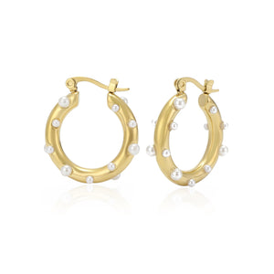 Ohringe Perlen Gold Ohringe Perlen Gold