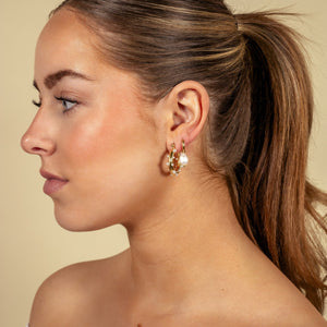 Ohrring Perle Gold Ohrring Perle Gold