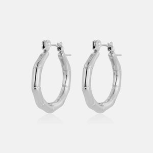 Ohrring bambo Silber Ohrring bambo Silber