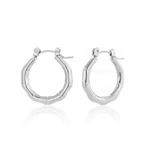 Ohrring bambo Silber Ohrring bambo Silber