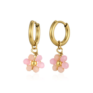 Ohrring Fancy Flower Gold Ohrring Fancy Flower Gold