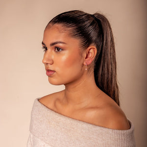 Ohrring rosa Steine Lux Gold Ohrring rosa Steine Lux Gold