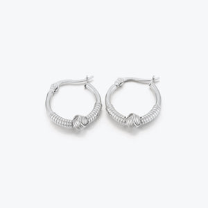 Ohrringe Bali-Knoten Silber Ohrringe Bali-Knoten Silber