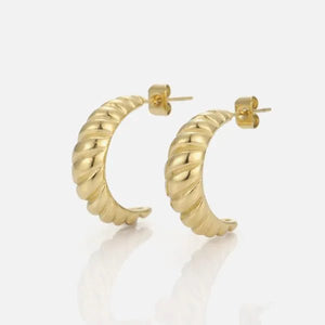 Ohrringe Croissant Gold Ohrringe Croissant Gold