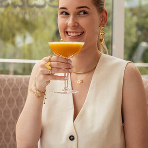 Ohrringe Drei Luxus Herzen Gold Ohrringe Drei Luxus Herzen Gold