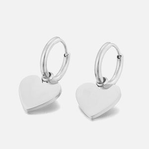 Ohrringe Herz Silber Ohrringe Herz Silber