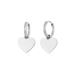 Ohrringe Herz Silber Ohrringe Herz Silber