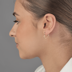 Ohrringe Herzform Gold Ohrringe Herzform Gold