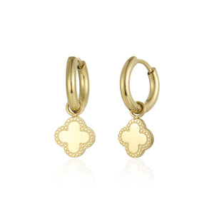 Ohrringe Kleeblatt Gold Ohrringe Kleeblatt Gold
