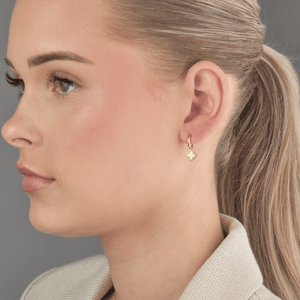 Ohrringe Kleeblatt Gold Ohrringe Kleeblatt Gold