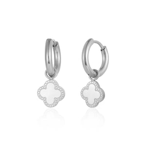 Ohrringe Kleeblatt Silber Ohrringe Kleeblatt Silber