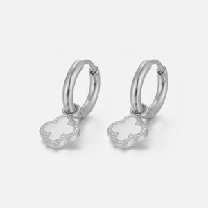 Ohrringe Kleeblatt Silber Ohrringe Kleeblatt Silber