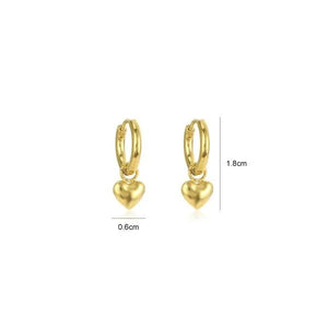 Ohrringe Kleine Herz Gold Ohrringe Kleine Herz Gold