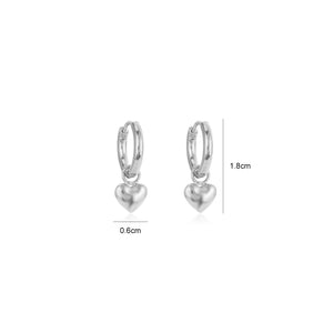 Ohrringe kleine Herz Silber Ohrringe kleine Herz Silber