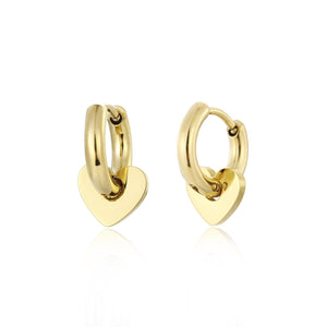 Ohrringe kleines Herz Gold Ohrringe kleines Herz Gold