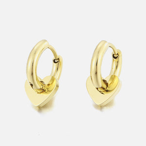 Ohrringe kleines Herz Gold Ohrringe kleines Herz Gold