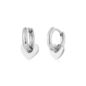 Ohrringe kleines Herz Silber Ohrringe kleines Herz Silber