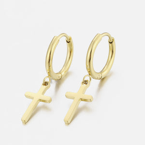 Ohrringe Kreuz Gold Ohrringe Kreuz Gold