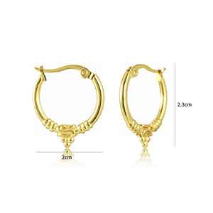 Ohrringe Kugeln Lux Gold Ohrringe Kugeln Lux Gold