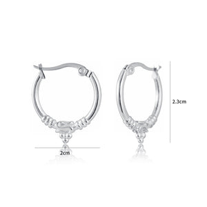 Ohrringe Kugeln Lux Silber Ohrringe Kugeln Lux Silber