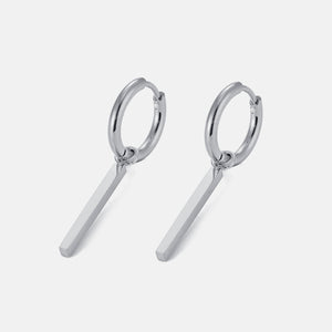 Ohrringe lang Stäbchen Silber Ohrringe lang Stäbchen Silber