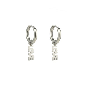 Ohrringe Love Silber Ohrringe Love Silber
