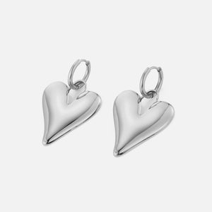 Ohrringe Lux Herz Silber Ohrringe Lux Herz Silber