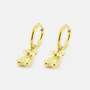 Ohrringe mit Bärchen Gold Ohrringe mit Bärchen Gold