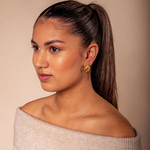 Ohrringe Muschel Gold Ohrringe Muschel Gold