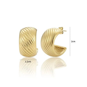 Ohrringe Muschel Gold Ohrringe Muschel Gold