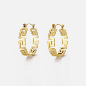 Ohrringe Muster Gold Ohrringe Muster Gold