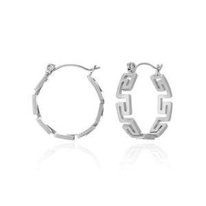 Ohrringe Muster Silber Ohrringe Muster Silber