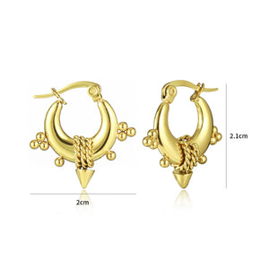 Ohrringe Spikes Gold Ohrringe Spikes Gold