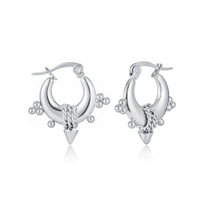 Ohrringe Spikes Silber Ohrringe Spikes Silber