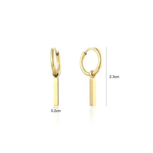 Ohrringe Stäbchen Gold Ohrringe Stäbchen Gold