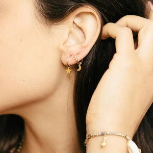 Ohrringe Stern Gold Ohrringe Stern Gold