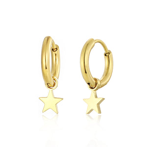 Ohrringe Stern Gold Ohrringe Stern Gold