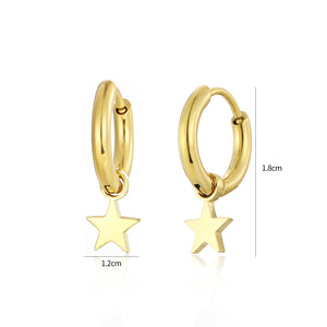 Ohrringe Stern Gold Ohrringe Stern Gold