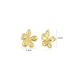 Ohrstecker Blume Gold Ohrstecker Blume Gold